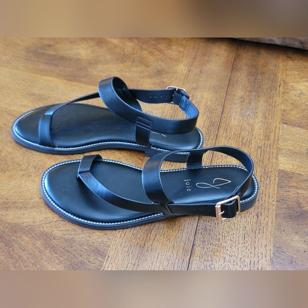 Joie Black Minimalist Sandals